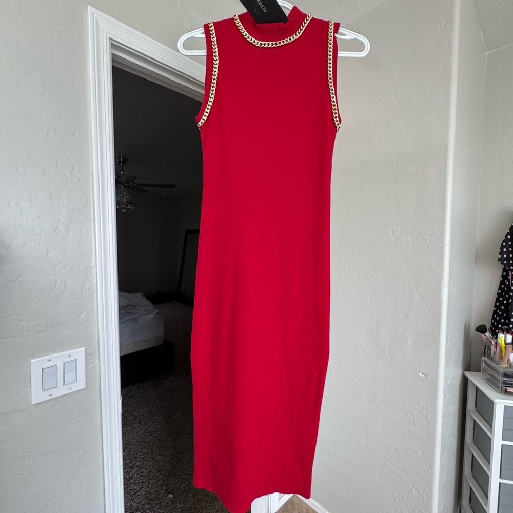 New Midi Chain Dress